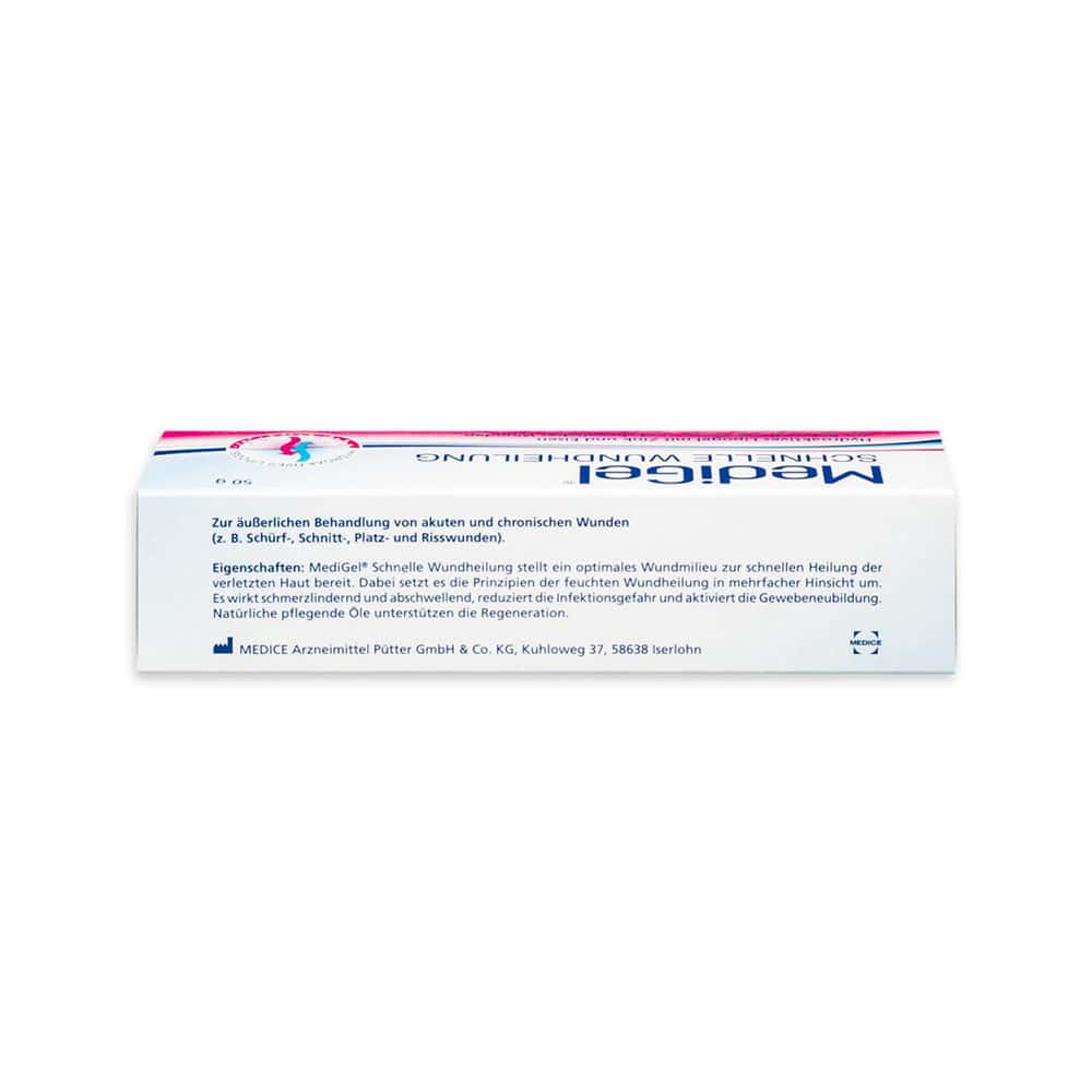 MediGel SCHNELLE WUNDHEILUNG 50 g Gel MediGel SCHNELLE WUNDHEILUNG 50 g Gel