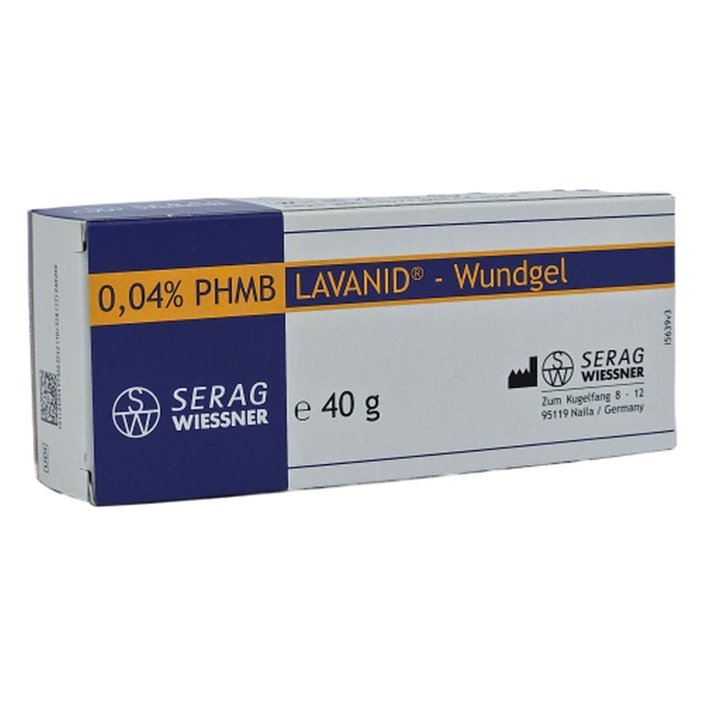 Lavanid Wundgel mit 0,04% Polihexanid 1X40 g Gel