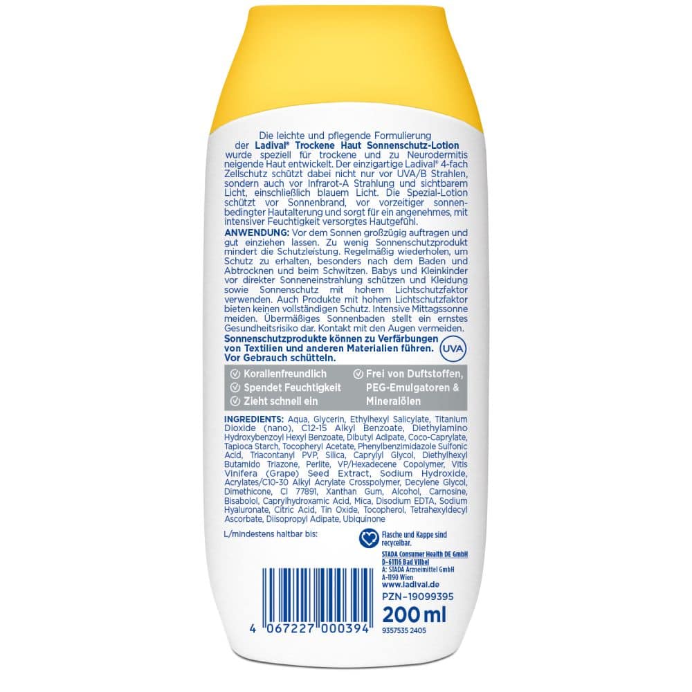 Ladival Trockene Haut Sonnenschutz-Gel 200 ml Lotion