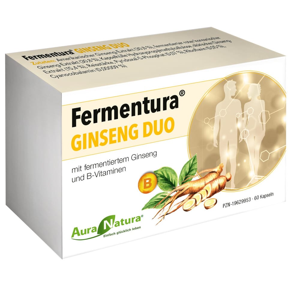 Fermentura GINSENG DUO 60 St Kapseln