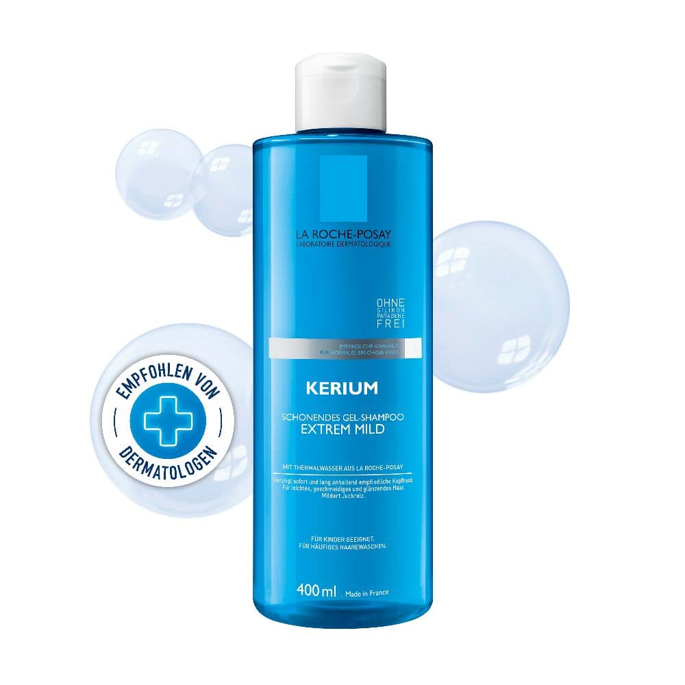 LA ROCHE-POSAY Kerium extrem mildes Gelshampoo 400 ml Gel