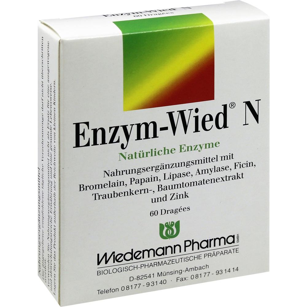ENZYM WIED N Dragees 60 St Dragees