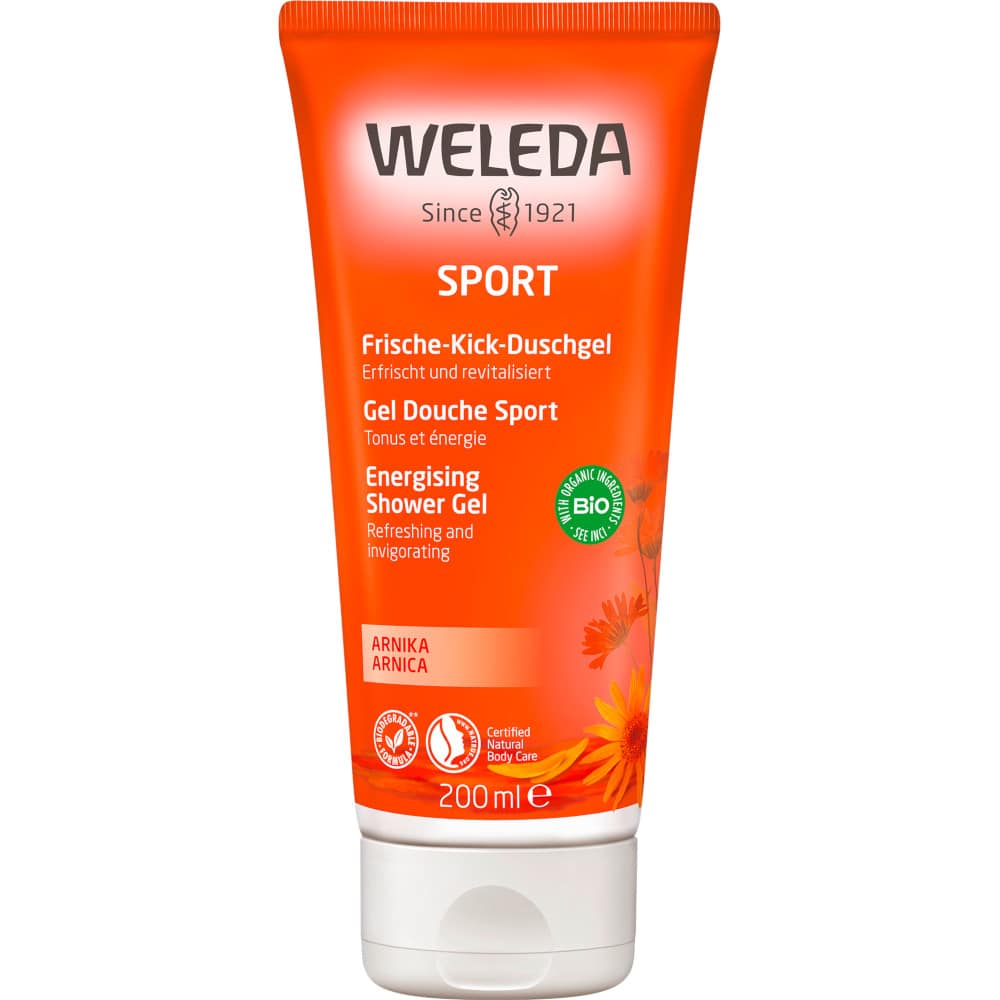 WELEDA SPORT Frische-Kick-Duschgel Arnika 200 ml Duschgel