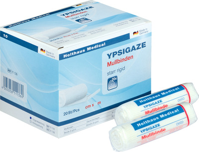 YPSIGAZE Mullbinde 6 cmx4 m 1 St Binden