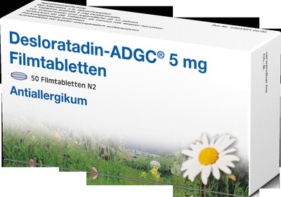 Desloratadin-ADGC 5 mg  50 St Filmtabletten