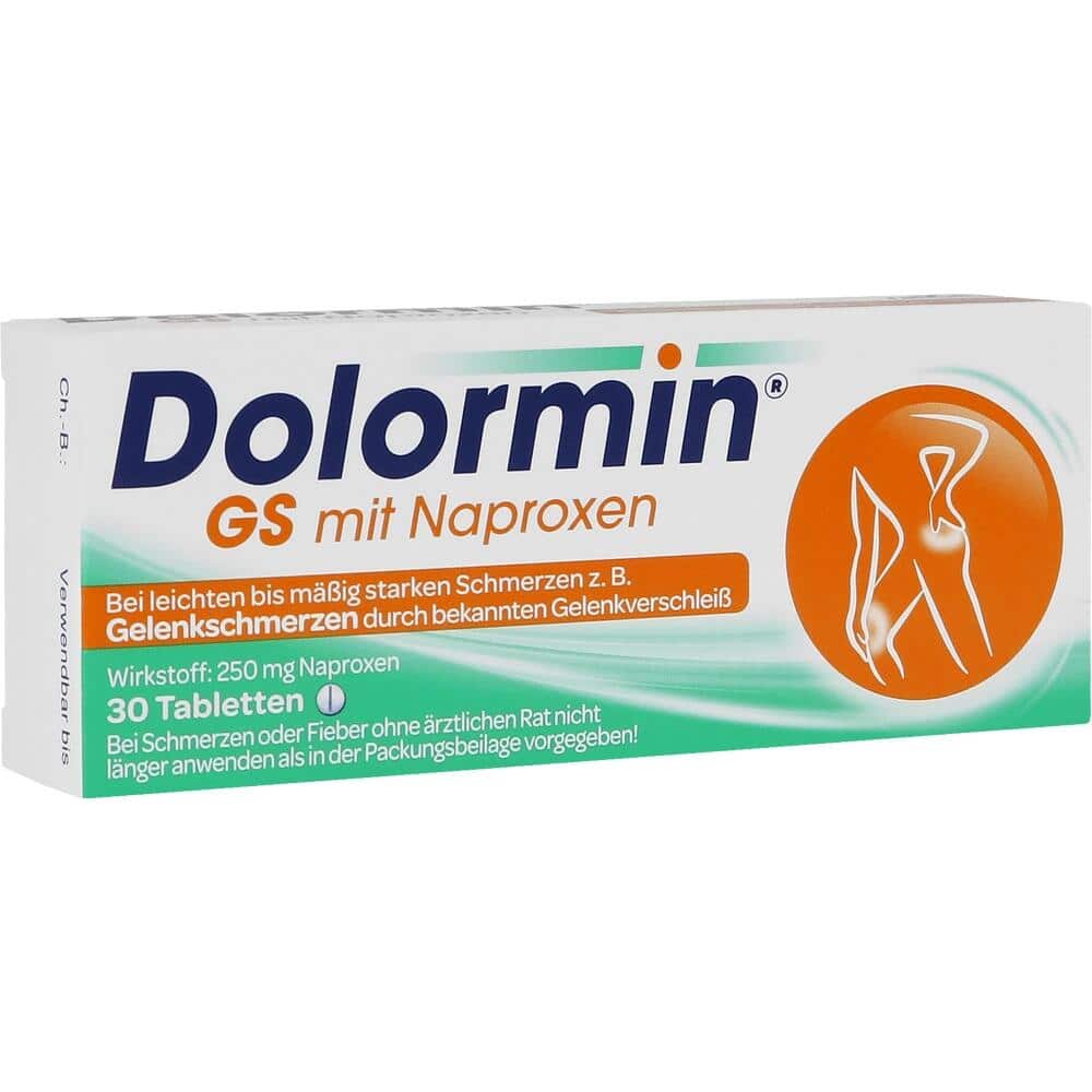 Dolormin GS mit Naproxen, Schmerztabletten bei Gelenkschmerzen