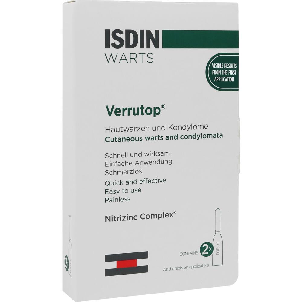 ISDIN WARTS Verrutop 2X0.1 ml Ampullen