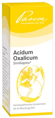 ACIDUM OXALICUM SIMILIAPLEX Tropfen 50 ml Tropfen
