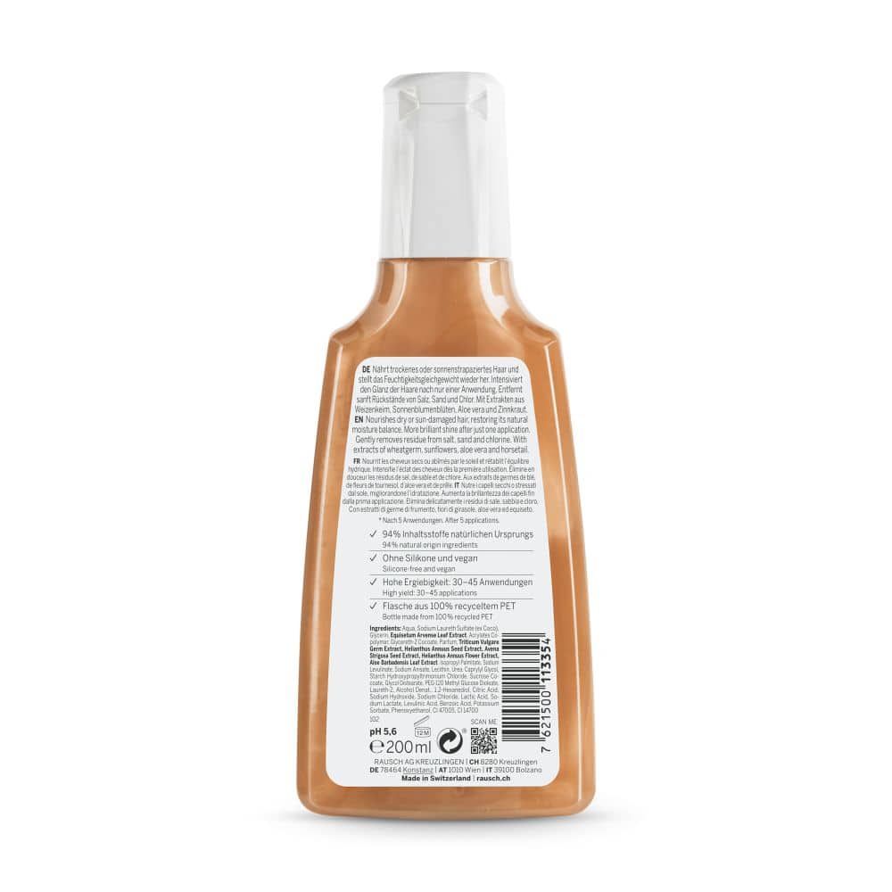 RAUSCH After-Sun-Shampoo mit Weizenkeim 200ml 200 ml Shampoo