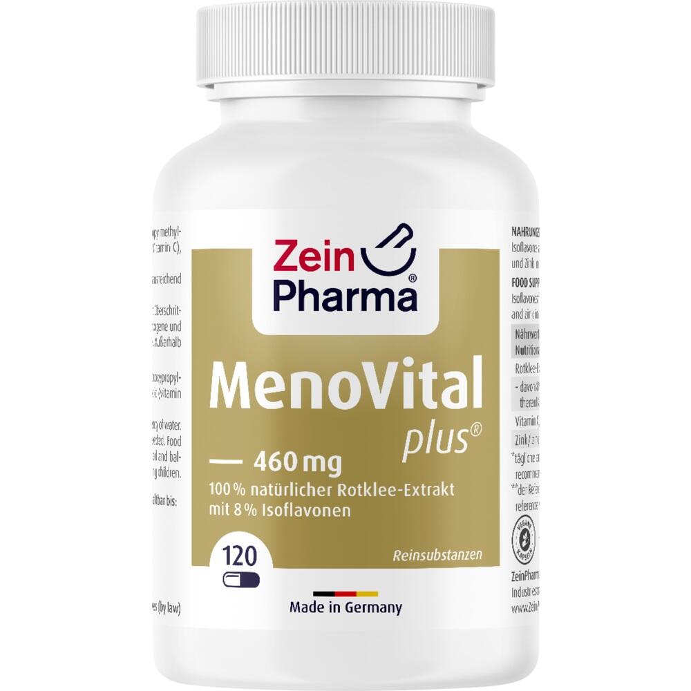 Zein Pharma MENOVITAL Plus Rotklee Extrakt Kapseln 120 St Kapseln
