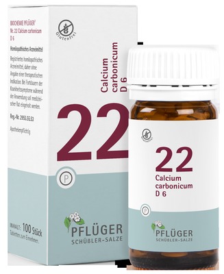 Schüßler-Salz Nr. 22 Calcium carbonicum D6 100 St Tabletten