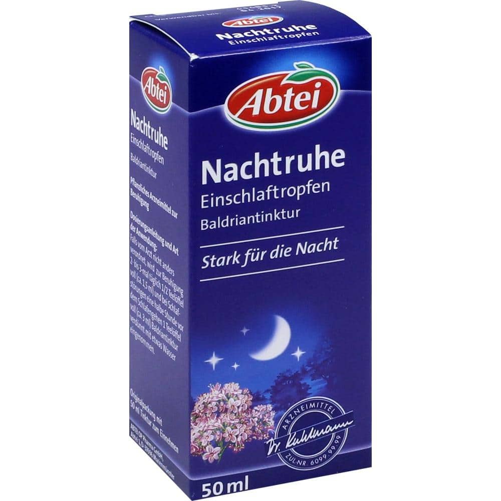 Abtei Nachtruhe Baldrian Einschlaftropfen 50 ml Tropfen
