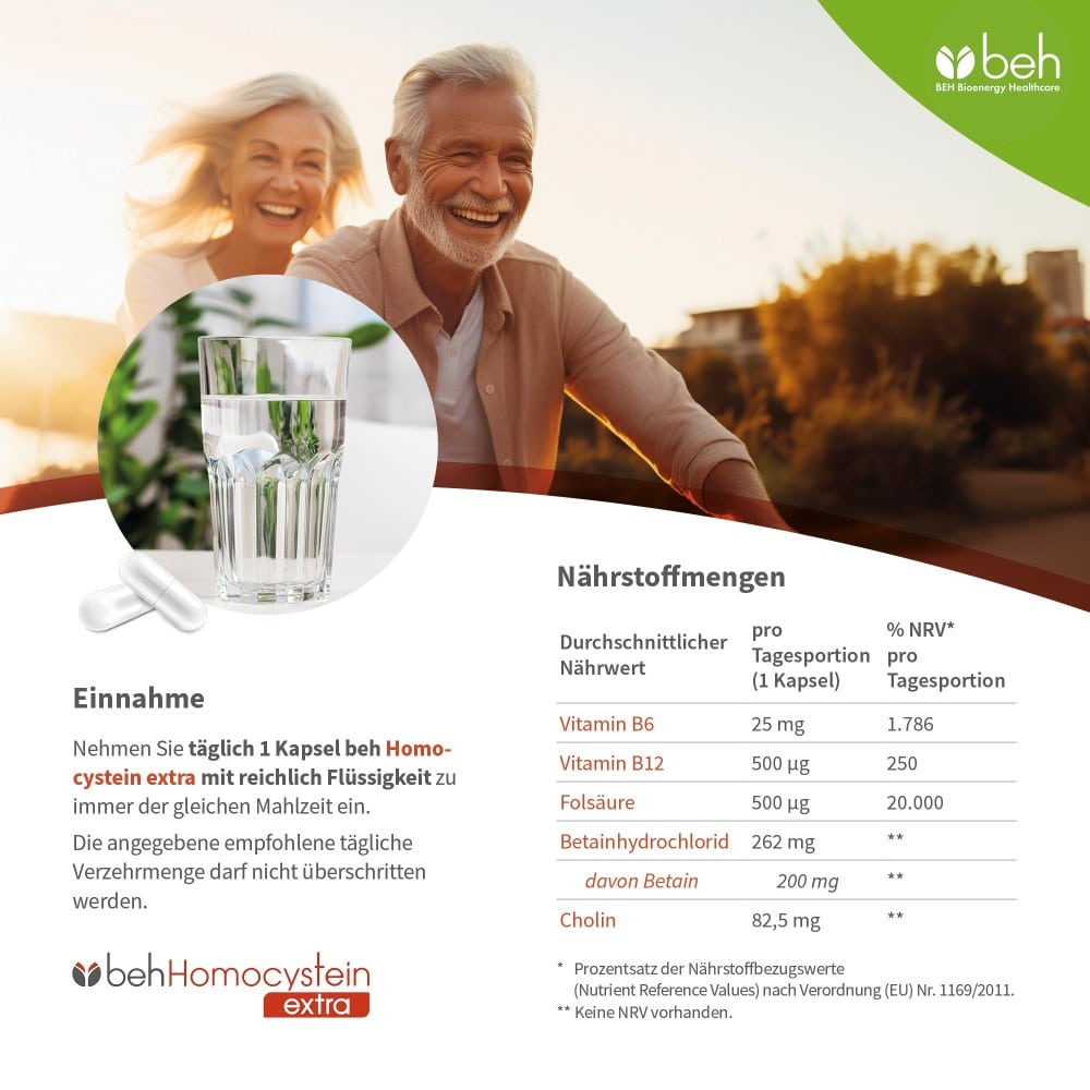 beh Homocystein extra 30 St Kapseln