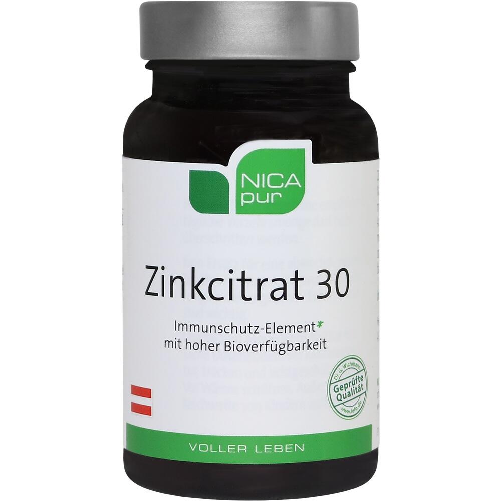 NICApur Zinkcitrat 30 60 St Kapseln