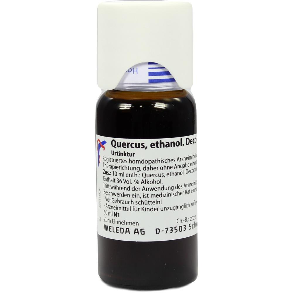 WELEDA QUERCUS ETHANOL.Decoctum Urtinktur D 1 50 ml Dilution