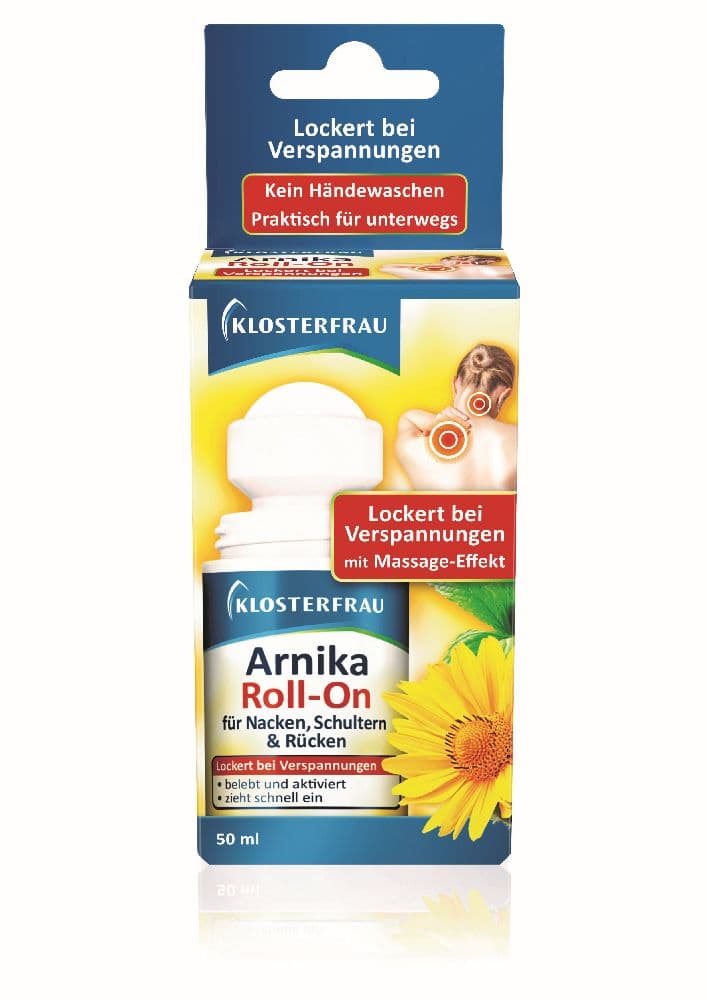 KLOSTERFRAU Arnika Roll-on Rücken Schulter Nacken 50 ml Emulsion