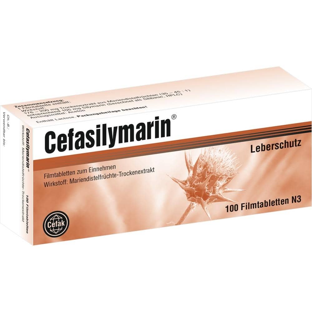 Cefasilymarin Filmtabletten 100 St Filmtabletten