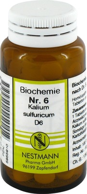 BIOCHEMIE 6 Kalium sulfuricum D 6 Tabletten 100 St Tabletten