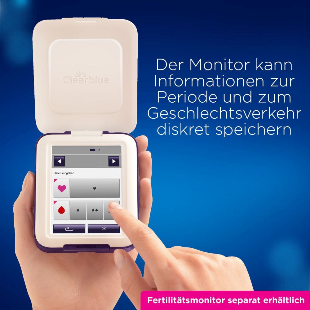 Clearblue Fertilitätsmonitor Teststäbchen 33 St Teststäbchen
