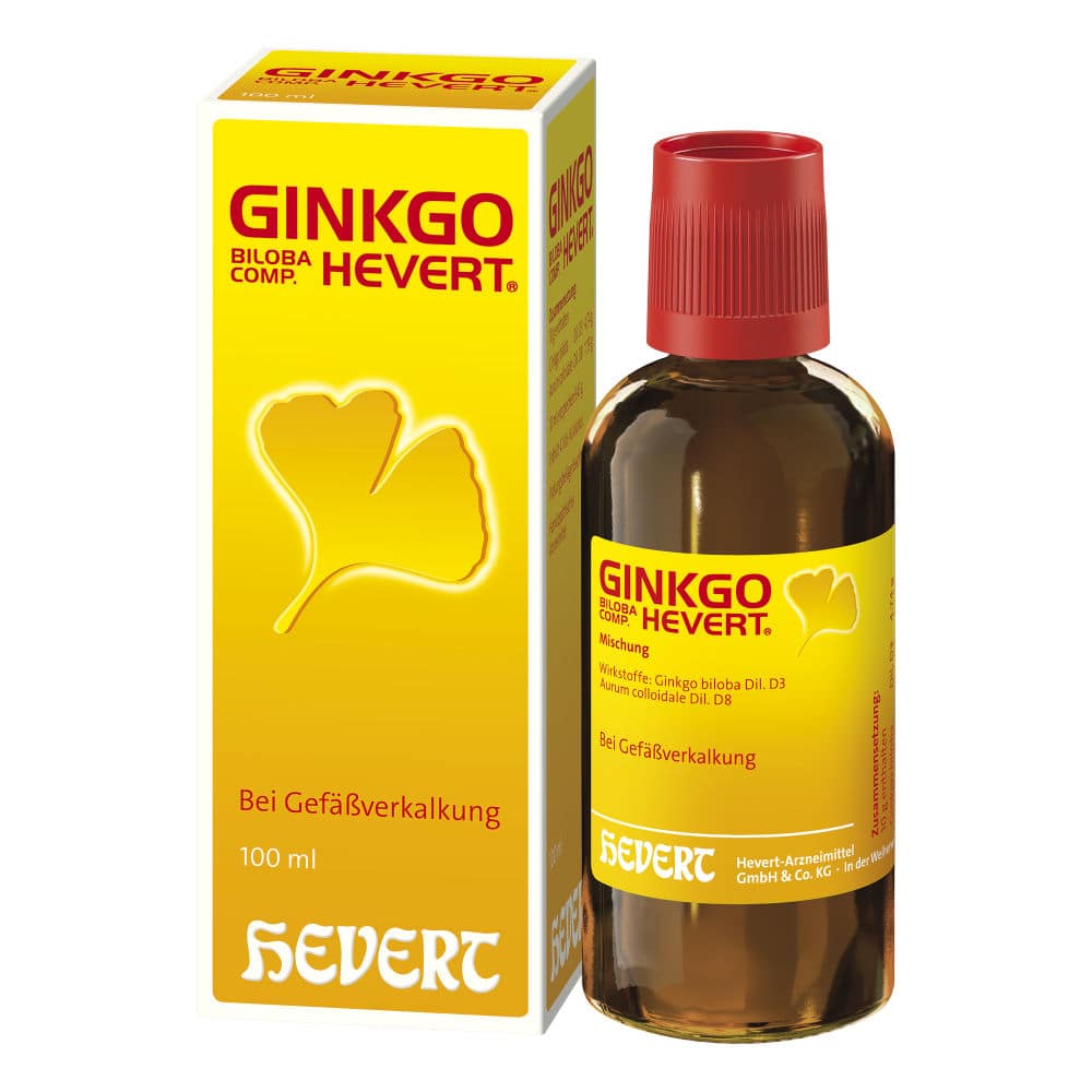 GINKGO Biloba comp. HEVERT Tropfen 100 ml Tropfen