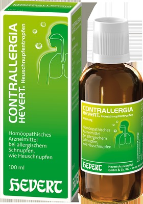 CONTRALLERGIA HEVERT Heuschnupfentropfen  100 ml Mischung