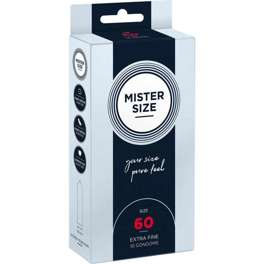 MISTER SIZE 60 10 St Kondome