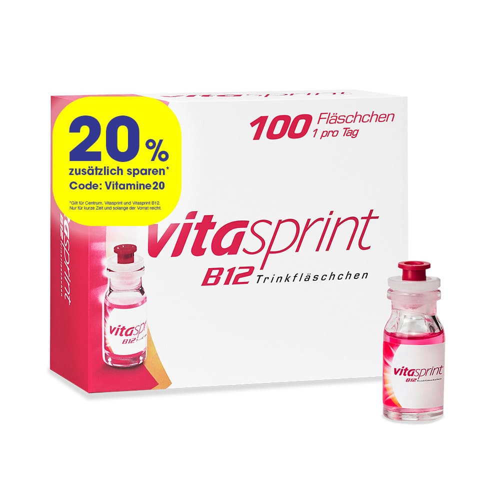 vitasprint B12 Trinkfläschchen 100 St Trinkampullen