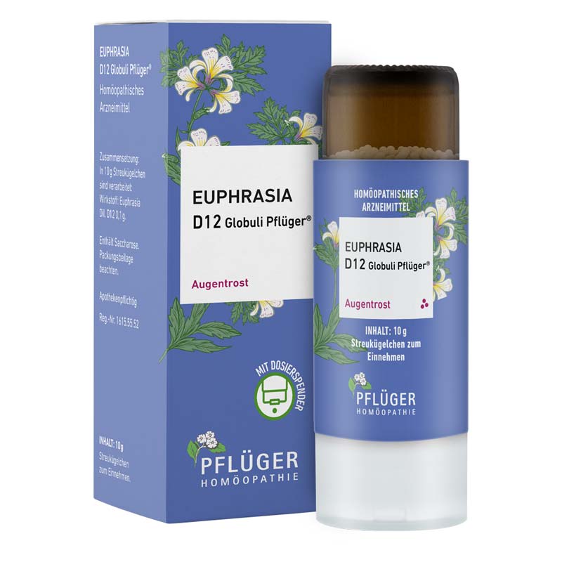 Euphrasia D12 Globuli Pflüger 10 g Globuli