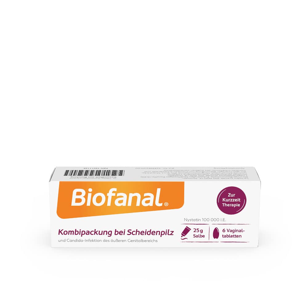 Biofanal Kombipackung bei Scheidenpilz 1 Packung Kombipackung