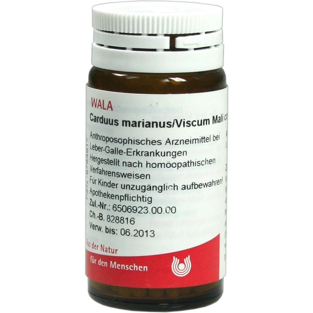 WALA Carduus marianus/Viscum Mali comp. Globuli 20 g Globuli