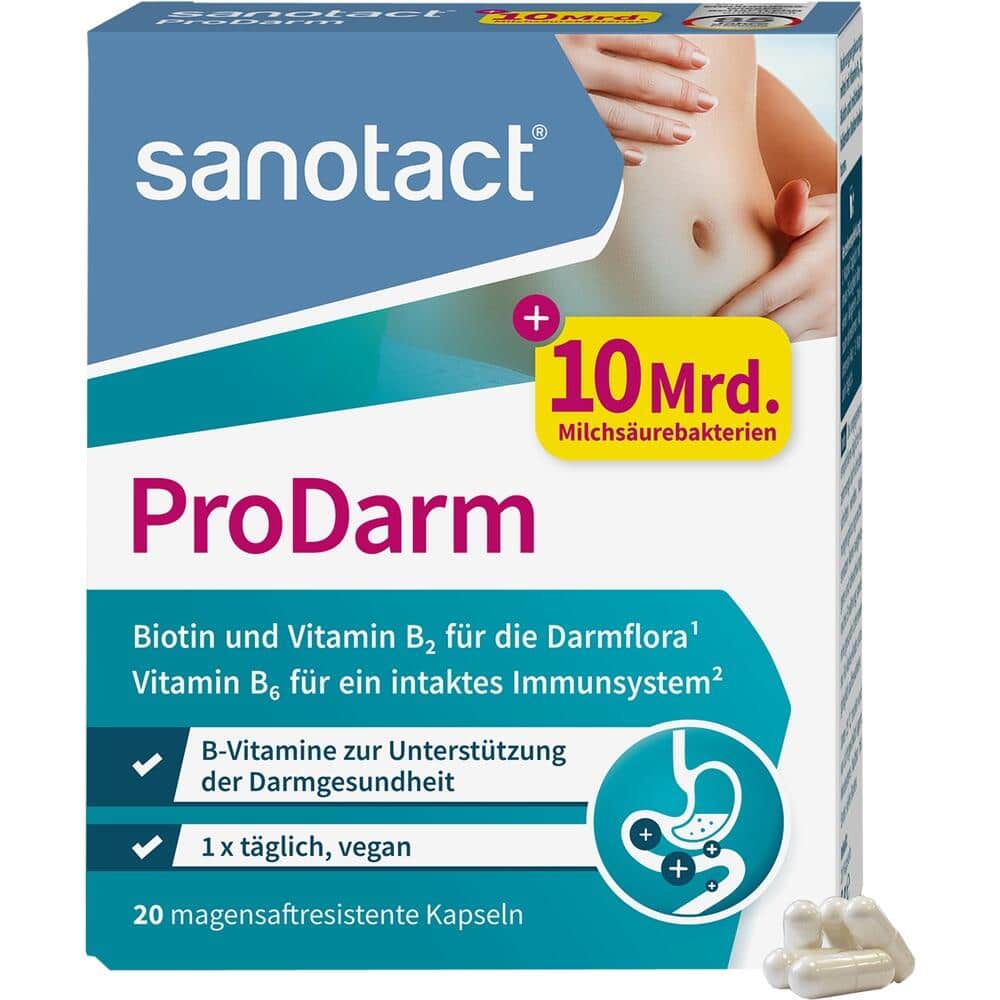 sanotact ProDarm 20 St Magensaftresistente Hartkapseln