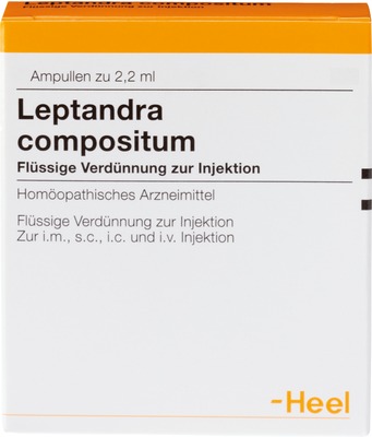 LEPTANDRA COMPOSITUM Ampullen 10 St Ampullen