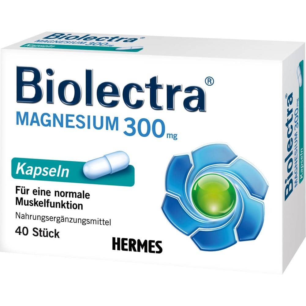 Biolectra MAGNESIUM 300mg 40 St Kapseln