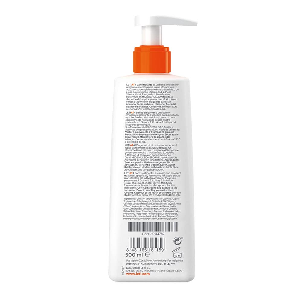 LETI AT 4 Dusch- und Badegel 500 ml Gel