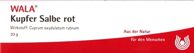 WALA Kupfer Salbe rot 30 g Salbe
