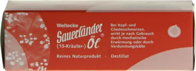 SAUERLÄNDER 15 Kräuter Öl 75 ml Öl