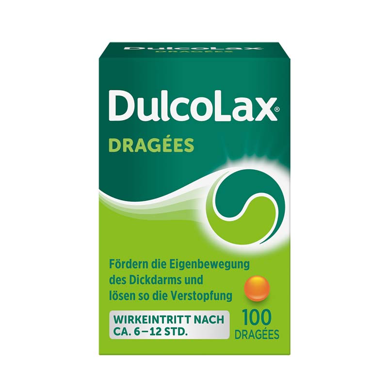 DulcoLax DRAGÉES - Abführmittel bei Verstopfung 100 St Tabletten magensaftresistent