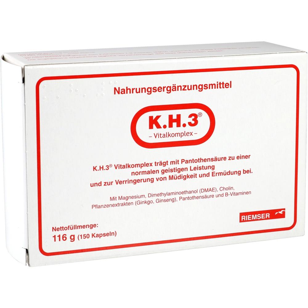 K.H.3 Vitalkomplex Kapseln 150 St Kapseln