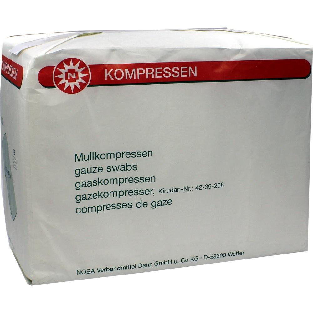 Mullkompressen 10x20 cm unsteril 12fach 100 St Kompressen