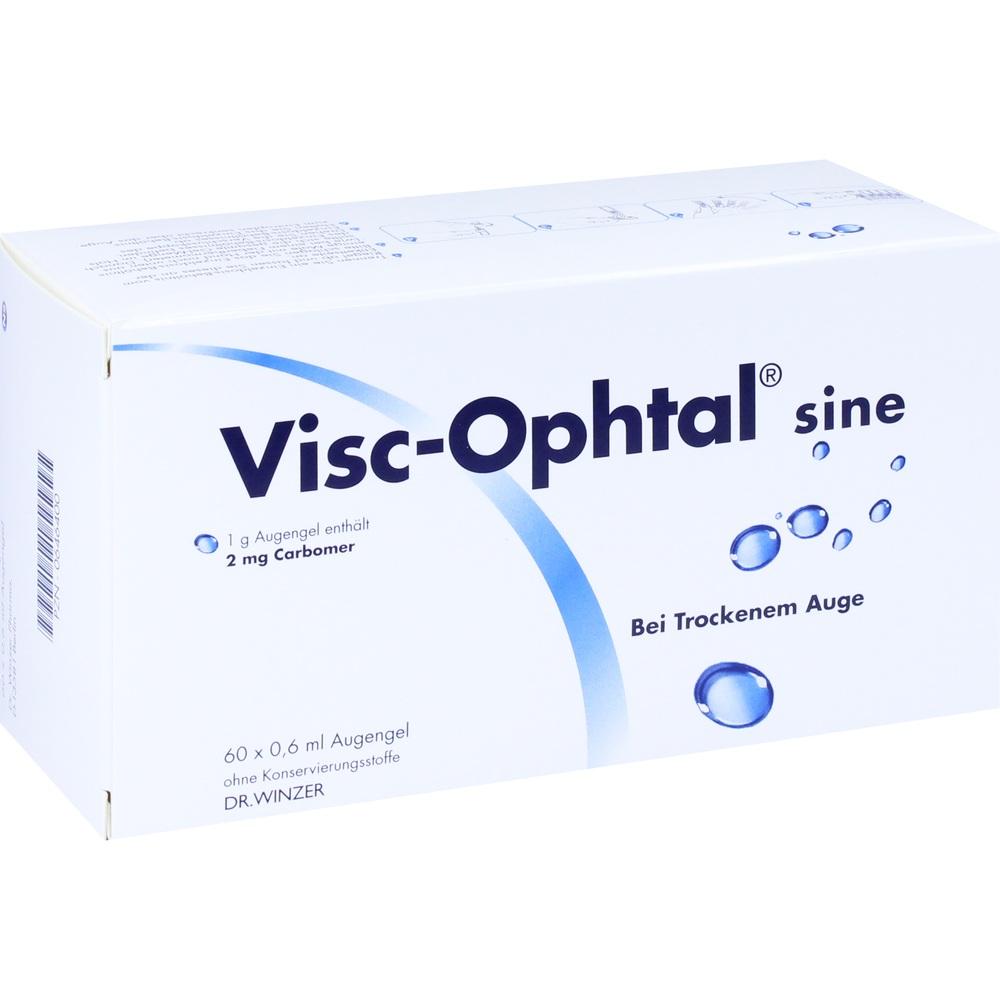 Visc-Ophtal sine Augengel 60X0.6 ml Augengel