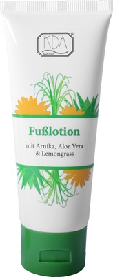 FUSSLOTION mit Arnika Aloe Vera Lemongras 75 ml Lotion