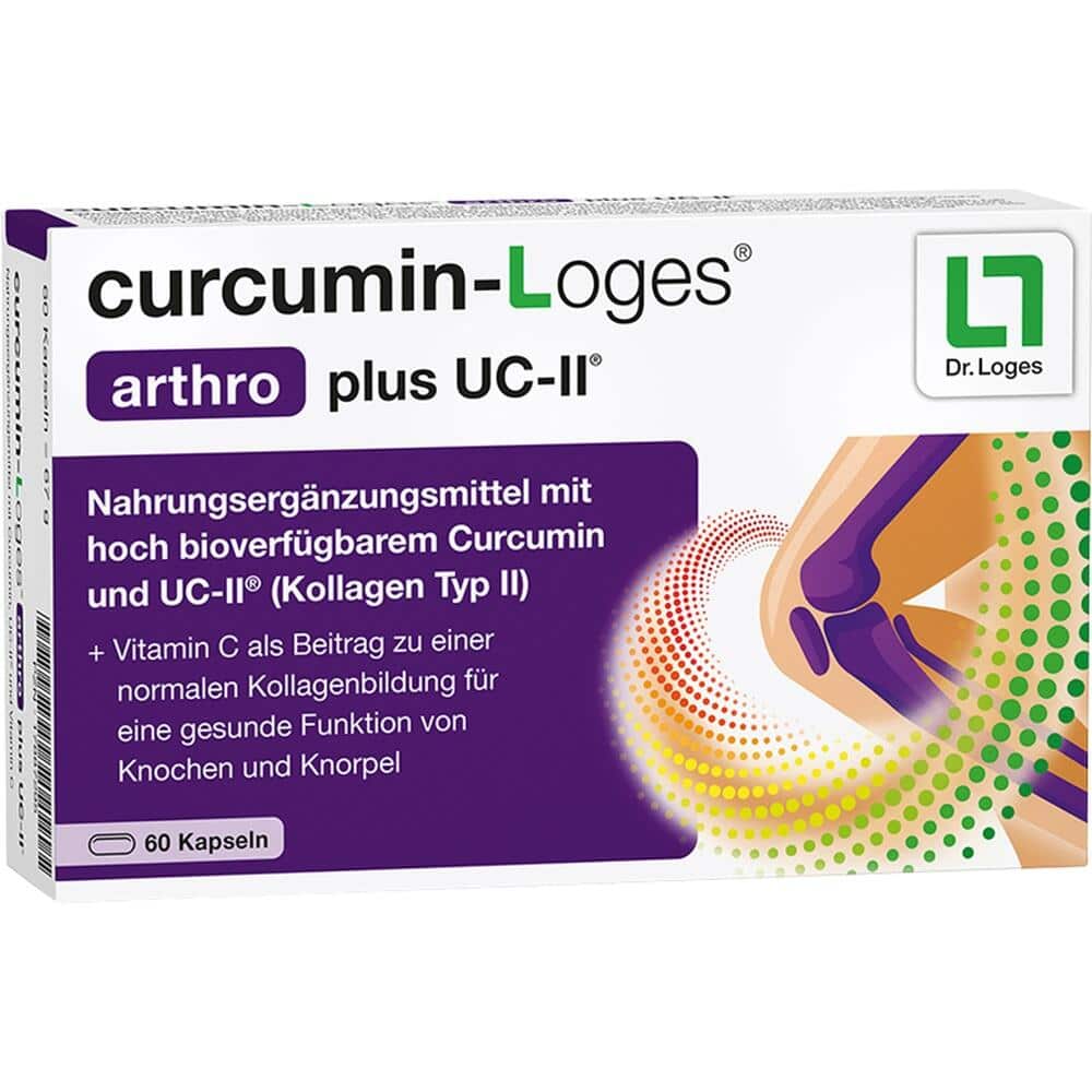 curcumin-Loges arthro plus UC-II 60 St Kapseln