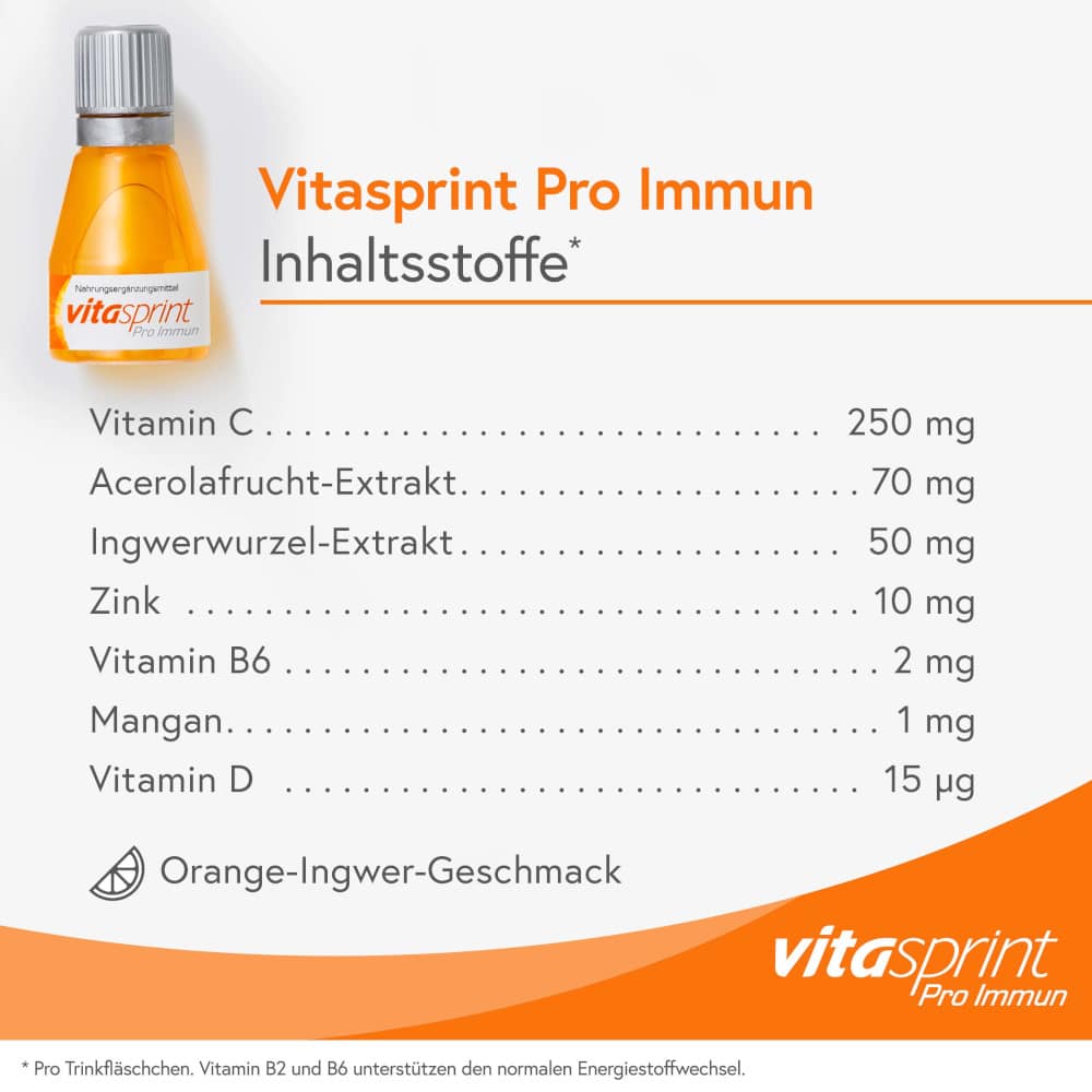 vitasprint Pro Immun 24 St Trinkampullen