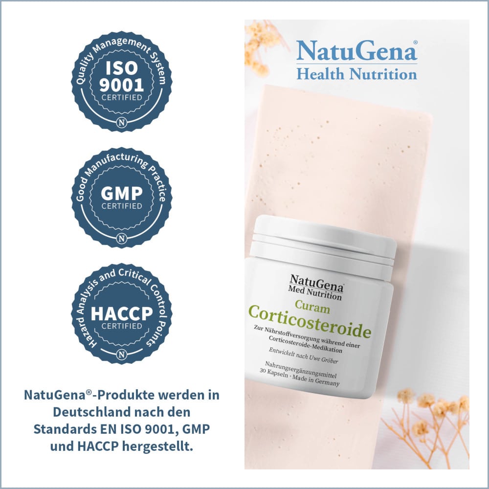NatuGena Curam Corticosteroide 30 St Kapseln