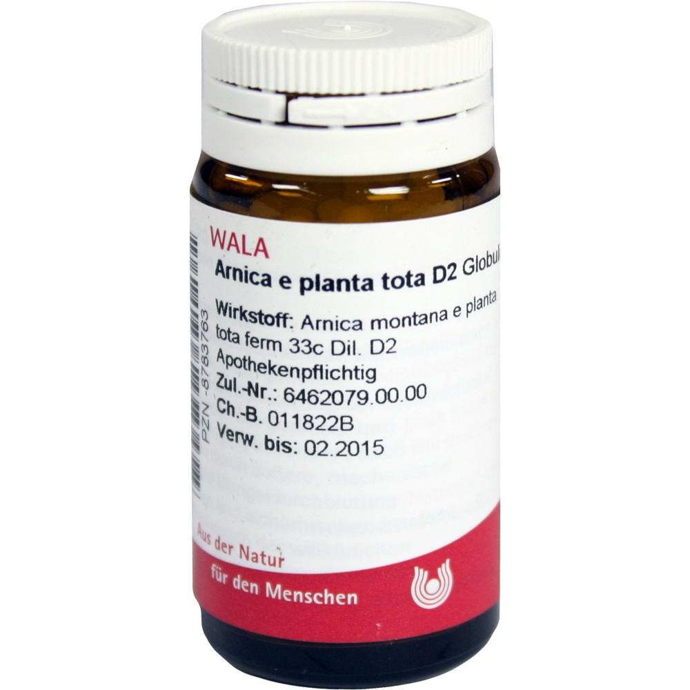 Arnica e planta tota D2 Globuli 20 g Globuli