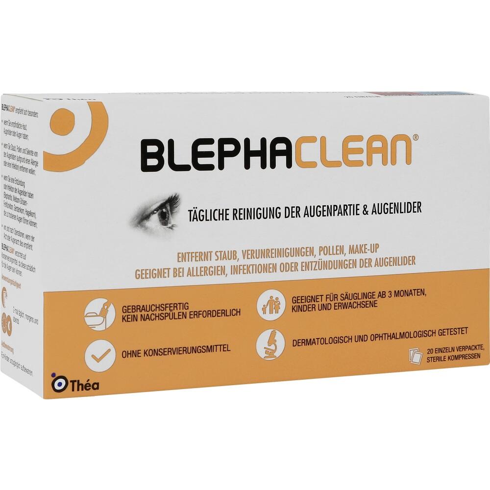 BLEPHACLEAN sterile Kompressen 20 St Kompressen