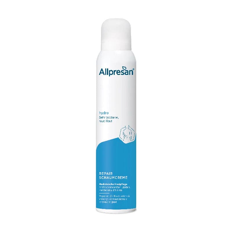 Allpresan derma med HYDRO INTENSIVPFLEGE REPAIR SCHAUM-CREME 200 ml Schaum