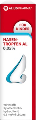 Nasentropfen AL 0,05 % bei Schnupfen