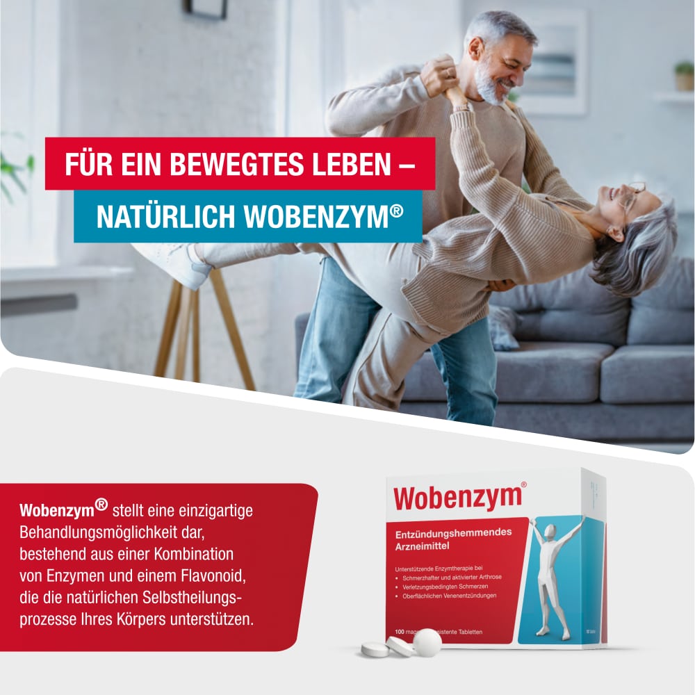 Wobenzym 100 St Tabletten magensaftresistent
