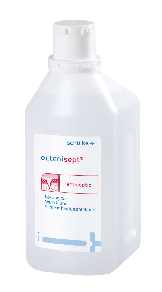 octenisept antiseptic Wund- und Schleimhautantiseptikum  farblos 1 l Lösung